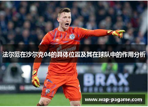 法尔范在沙尔克04的具体位置及其在球队中的作用分析 法尔范在沙尔克04的具体位置及其在球队中的作用分析